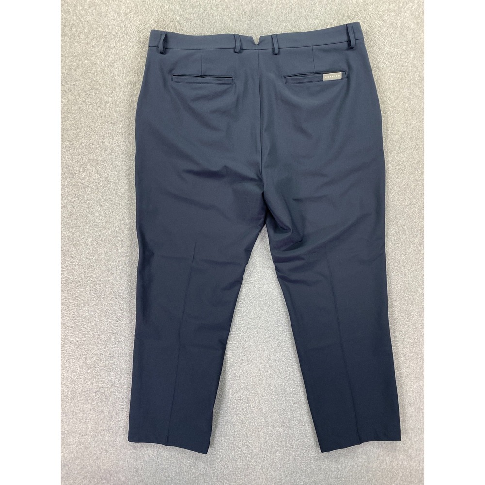 Dunning Golf Men's Size 38x30 Dark Gray‎ Casual Performance Pants Poly Stretch - Picture 9 of 11